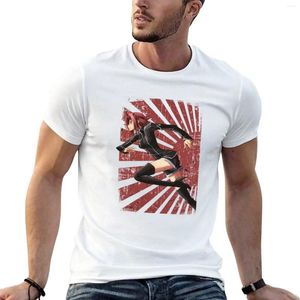 Tanque de tanques masculinos Código Kallen Geass Anime T-shirt T-shirt camisetas Tamis de camisa gráfica Men.