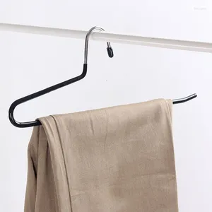 Hangers Z-shaped Trousers Clip Trouser Rack Adult Hanger Non-slip Seamless Household Bold Thickened Magic