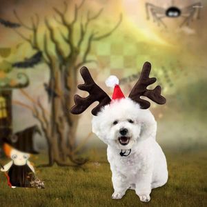 Dog Apparel Antlers Puppy Kitten Accessories Dress Up Product Cosplay Party Christmas Decorations Pet Supplies Cat Headband Headwear