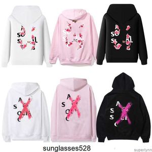 Anti socials hoody usa trendiga klubbar skjorta blommor cross cirkel mönster mode streetwear antisocials svärtröja high street jumper hooded h2p9sfh9