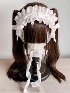 パーティー用品オリジナルの手作りの綿の愛ロリータヘアバンド人形ムードリミテッドガールリボンアクセサリー