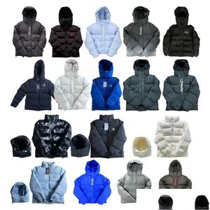 Mens Down Parkas Jackets Designer Trapstar Giacca ricamata Fashion Inverno Svuota Inverno Coople Outdoor Drop Delivery Delivery Dh9f4