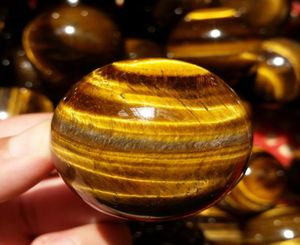 70G Natural Tiger Eye Quarz Kristallkugel Edelstein Quarzküste Reiki Heilung für Home Decoration6150117