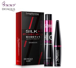 Bioaqua 2 in 1 ciglia false mascara ciglia per trucco in fibra 3d che allunga il volume del mascara espresse maquiagem ciglia2829480