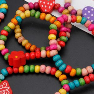Braccialetti di fascino Multi-color 12x/set di decorazioni di gioielli fatti a mano per adolescenti per adolescenti