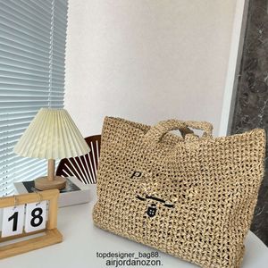 Totes 24ss Designer Beach bag luxury tote bag crochet classic shopping handbags women palin with letters handbag Large Capacity ladies sac