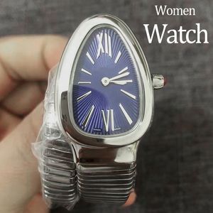 Fashion Watch for Woman Watch Women Luxur Silver Watch Band Uhren Sport Uhr 20mm Edelstahl -Uhrstrap Gold Uhren Quarz Bewegungen Schlange Uhr