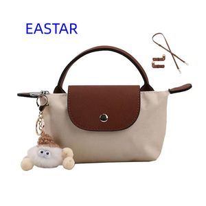 Eastar Naylon Tote Çanta, Fermuarlı, Kadınlar İçin Mini Çanta, Katlanabilir Hafta Sonu Crossbody Omuz Kadınların Üst Serde Çantalar Tasarımcısı