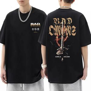 Limitowana edycja Rock Bad Bad Omens The Concrete Forever Tour T-shirt Men Casual Gothic Vintage Tshirt Short Sleeve 240424