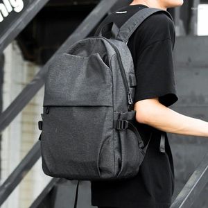 Backpack Brand Man Fit Fit Laptop de 15,6 polegadas com Recarga USB atualizada Viagem multifuncional anti-tiol Saco à prova d'água mochila