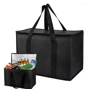 Storage Bags 65-70L Insulated Large Thermal Food Bag Cooler Refrigerator Box Fresh Keeping Delivery Backpack Cool