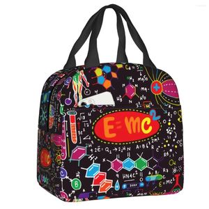 Storage Bags Scientific Formulas Math Equation Lunch Bag Women Cooler Thermal Insulated Box For Kids School Work Food Picnic Tote