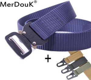 Cinturão de nylon Homens do exército cinturão tático Molle Belts de combate bloquear as correias de sobrevivência de emergência Drophone de equipamento tático280v6554877