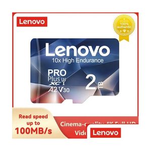 Bellek Kartı Okuyucular Kartları Len 2TB SD C10 Micro TF Class10 SD/TF Flash 128/256/512GB Mini Anahtar Telefon Damlası Teslimat Bilgisayarları Netw OT6FB