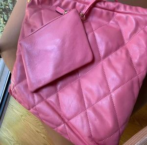 Top quality Genuine leather Women039s Metal chain Shoulder Bag 22 Runway Style Hippy Bucket Tote Bag Soft Cow Skin Luxury Desig9707279