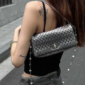 designer Cross Body Bags Women mum Wallet Fashion Purse top Qulity Handbag real leather With Crystal Pleated Leather Small And Light Clutch 211021 240511