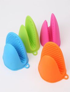 Candy Colors Kitchen Silicone Teatpaintaint Gloves Микроволновая печь изолированная неквадратичная перчатка приготовление печи MITTS2640024