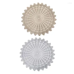 Tapetes de mesa Conche de concha oca Pad PVC Placemat Cup de calor para refeições de calor para cozinha