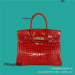 Designer Bag Womens Handbags 30 High Gloss Nile Crocodile Skin Fashion Trend Handbag Arch Bead Technology Luxurys Lpk3 Have Logo