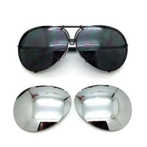 2018 Hot Sell交換可能な8478サングラス交換可能なレンズ男性または女性ファッションUV400 Protection Aviation Sun Glases 239Q