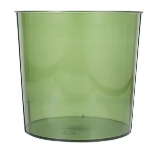 Vaser cylinder blomma vas klara hinkar plastisk is hink runda sopor kan paraplyhållare hink bord bröllop hem kök