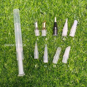Storage Bottles 5ml 3ml 2ml Clear Empty Twist Pen Cosmetic Cuticle Oil Container Lip Gloss Refillable Vials Portable