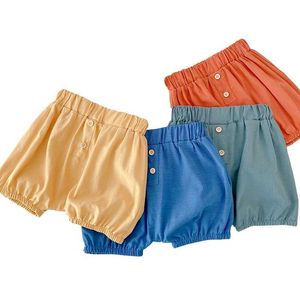 Shorts Childrens Shold Girl Shorts Shorts 0-2 Years Summer Boys Pp pantaloni per bambini pantaloni ainvestici morbidi D240510