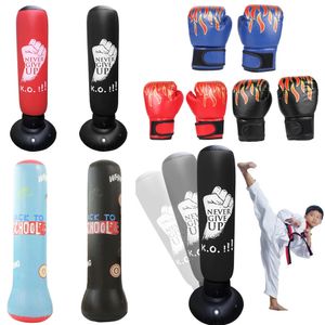 Nadmuchiwane uderzenie worka fitness Worek fitness Pvc Sports Fight Fight Toy Kids Press Pandher 240506