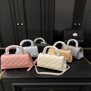 Classic Mini Flap Co handle bags silver hardware chain handbags Multi Pochette Crossbody Shoulder Purse Designer Handbag Fashion Diamon Jkpp