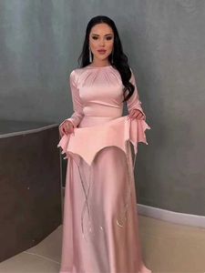 Ubranie etniczne Ramadan Eid satyn Abaya islam muzułmańska sukienka modlitewna Ubrania afrykańskie sukienki dla kobiet Robe Musulmane femme vestidos para mjer t240510