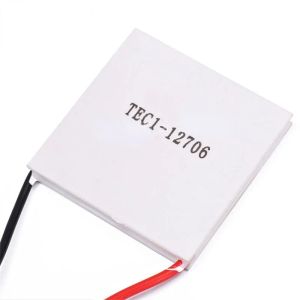 2024 TEC1-12706 12V 6A Thermoelektrische Kühler Peltier 40/40 mm Neues Semiconductor-Kühlung für 12 V Halbleiterkühlung