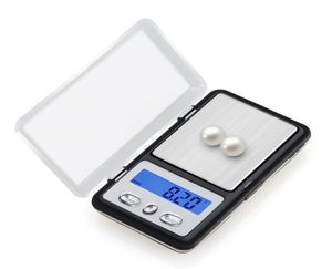 Scala elettronica Mini Pocket 200G 001G Bilancia di precisione per gioielli Gram Peso più piccolo Bilancia della scala digitale più piccola6697145