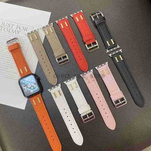 Tasarımcı Apple Watchbands Apple Watch Band 42 38 40 41 44 45 49 mm Iwatchs 8 7 6 5 4 3 2 Erkek Kadınlar İçin Lüks Bantlar