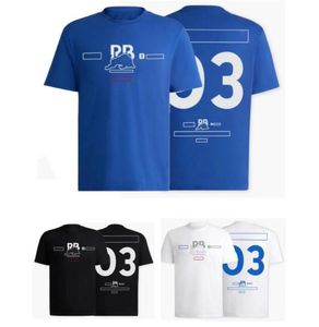 2024 새로운 F1 레이싱 폴로 셔츠 여름 팀 짧은 슬리브 티셔츠 같은 맞춤