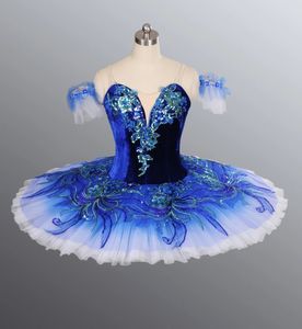 Professionelles Ballett Tutu Swan Lake Pancake Tutu Kleid Mädchen Kinder Ballerina Bühnenbild Bälle Tanzkostüm für Kid Adult 240510