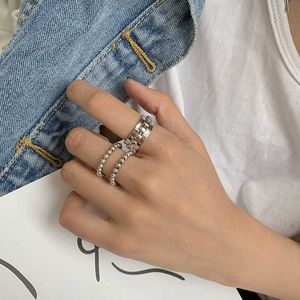 Уникальное кольцо Ванки для мужчин и старое хип -хоп кольцо чистое серебро холодно с обычным ванли