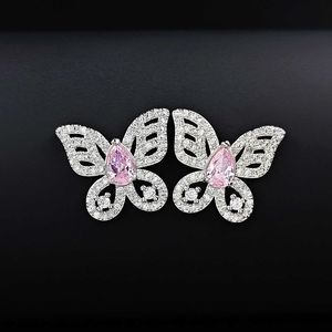 Pearl Kearing Designer Takı Lüksler Kadınlar İçin Küpe Küpe 925 Gümüş Boucle Studs Hoops Aşk Kulüp Düğün 2024 Stil