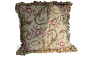 Pillow 20"x20" (50X50CM) Handmade French Aubusson Weave Silk No Insertion Special Offer
