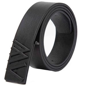 Golf Belt Men and Women Black Leather Belt Universal Length Classic Casual Golf Fully Adjustable Trim To 220121 288b