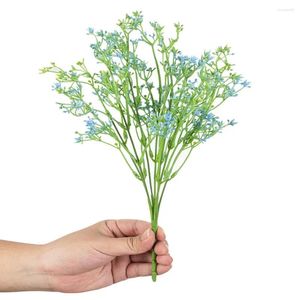 Decorative Flowers 1pc S Artificial Plastic Flower Star Fake Plant Wedding Bridal Bouquet Christmas Garden Decoration Home DIY Gift