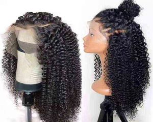 Perucas de cabelo humano dianteiro de renda com cabelo de bebê destaque 12a perucas de cabelo humano virgem para women250e4769645