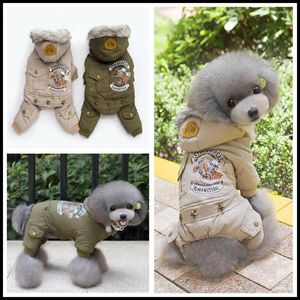 Hundkläder Vinter varm iocomotive Driver Clothing Puppy Vest Cool Jacket Chihuahua Doggy Pet Costume Costume For Small Medium Dogs
