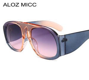 Aloz Micc New Italy Brand Women Pilot Solglasögon Män Designer Big Frame Sun Glasses mode unisex Goggle Eyewear UV400 A4684251324