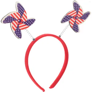 Bandanas Patriotyczny Partwear Partwearii 4 lipca Opaska na głowę Niepodległość Day Hair Hoop