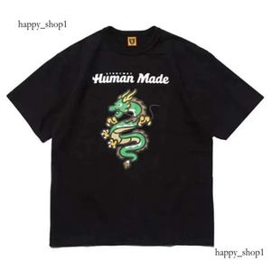 Human Made T Shirt Fun Print Bamboo Cotton Short Sleeve T-shirt for Men Women Graphic humanmade Tshirt Japanese Streetwear 576