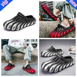 Boyalı Beş Pençe Altın Dragon Eva Hole Ayakları ile Kalın Sole Sandalet Hisseten Plaj Erkek Ayakkabı Ayak Tip Nefes Alabilir Terlik Eur 40-45 Yumuşak Sneaker Sports