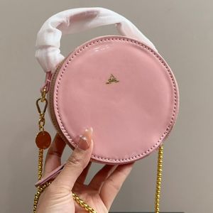 Högkvalitativ kvinnors väska modedesigner Saffiano Leather Mini Bags Luxury Chain Handbag Letter Purse