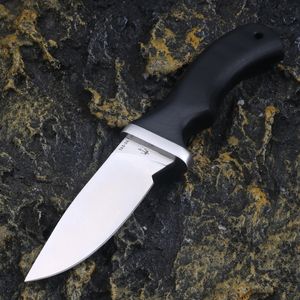 Высококачественная выживаемая выживаемая нож A2562 Прямой нож DC53 Satin Drop Blade Full Tang G10 Ручка на открытом воздухе с фиксированным лезвием ножи с Kydex