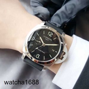 Watch na nadgarstek wyścigowy Panerai Luminor 1950 Series PAM00320 Automatyczne mechaniczne zegarek dla męskich 44 mm luksusowe męskie zegarek PAM00320