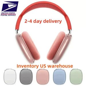 Для AirPods 2 воздушные стручки максимальные наушники AirPod Bluetooth Max Accessory Accessories Solid Silicone Citpective Cover Cover Apple Pro2 Корпус